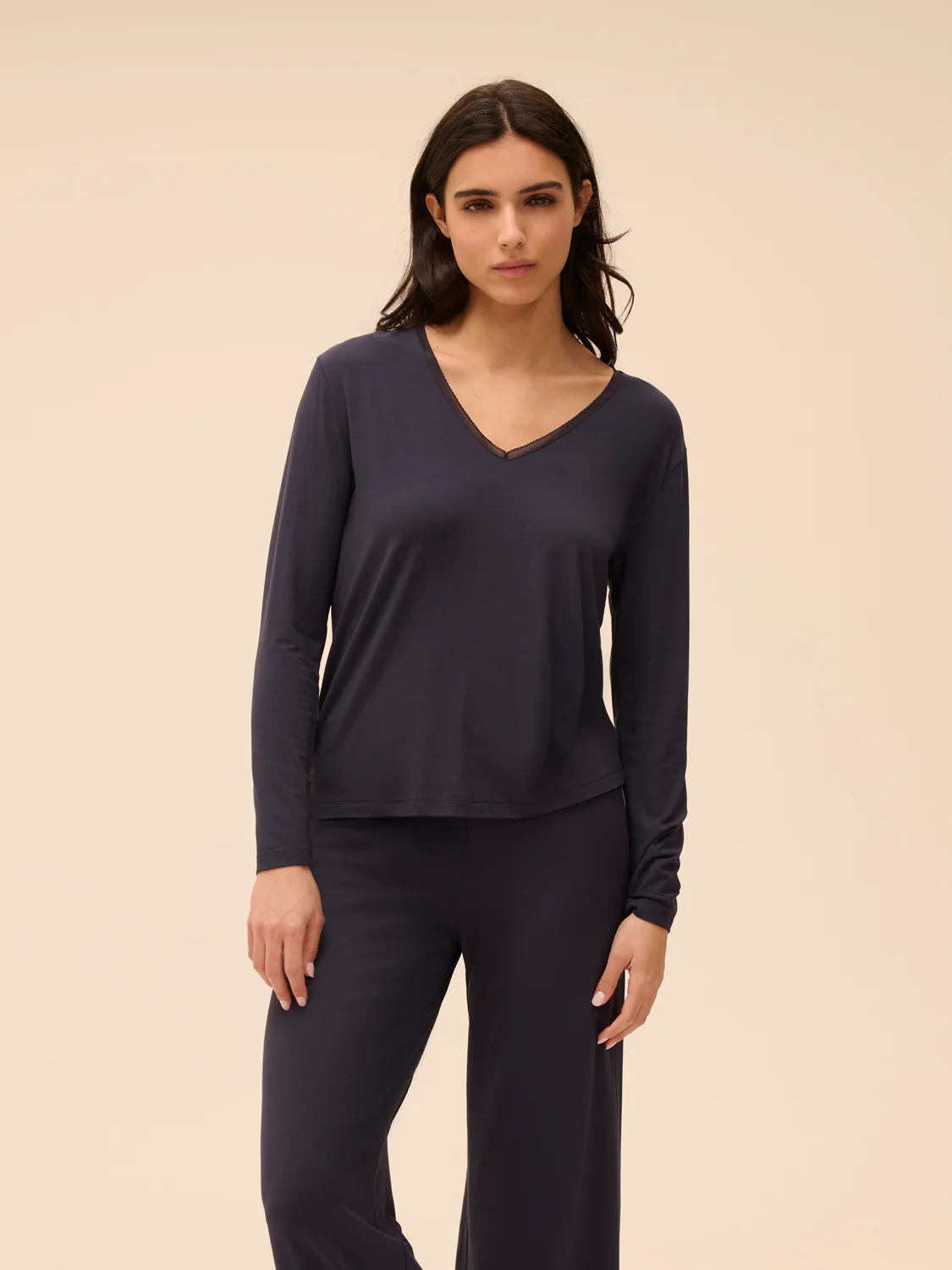 Aurore Long Sleeve Night Top